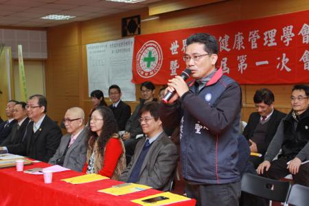 蔣建宇秘書代表立法委員陳學聖致詞